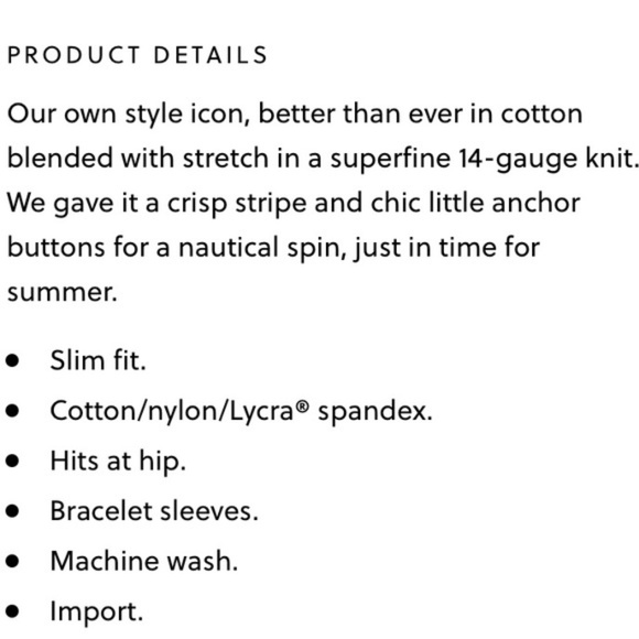 J. Crew Jackie Cardigan Striped Anchor Buttons Pink Yellow - Sz Medium - Picture 12 of 14